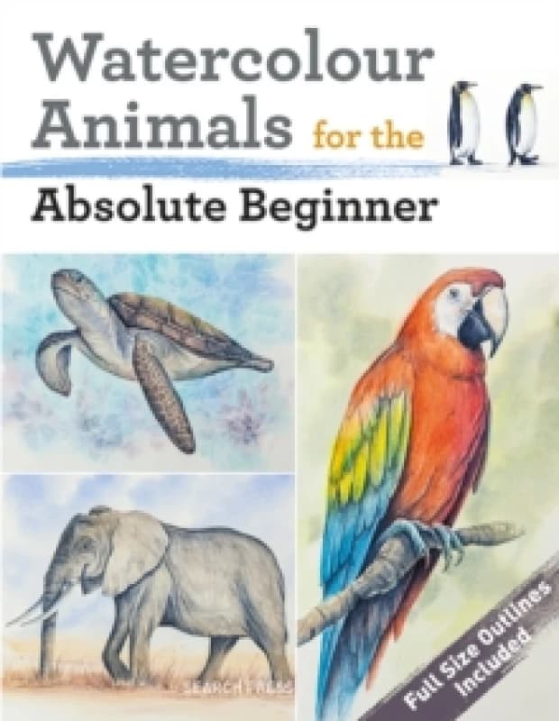 Watercolour Animals for the Absolute Beginner Paperback / softback