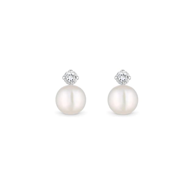 Simply Silver Sterling Silver 925 Pearl and Cubic Zirconia Studs Jewellery Sets One Size Silver 71571811000