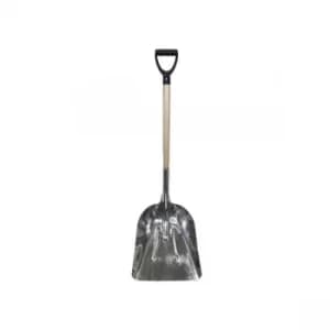 Faithfull FAIGRAIN Aluminium Grain Shovel Wood Handle