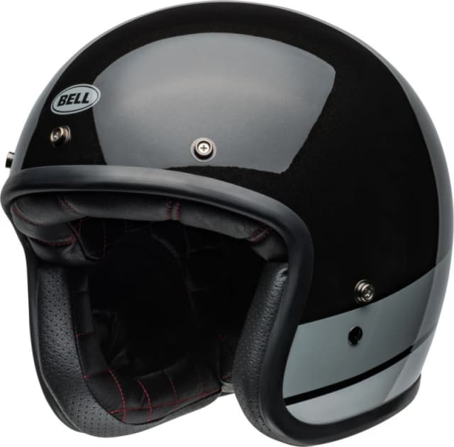 Bell Custom 500 Black Flake Jet Helmet Size M