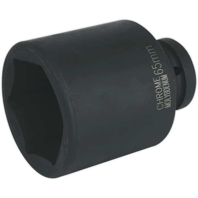 Loops 65mm Forged Deep Impact Socket - 1" Sq Drive - Chromoly Wrench Socket Multi