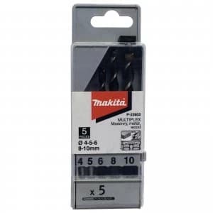 Makita 5 Piece Multiplex Multi Purpose Drill Bit Set
