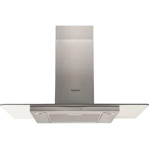 Hotpoint PHFG94FLM 90cm Flat Chimney Cooker Hood