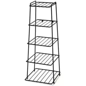 Delfinware 5 Tier Saucepan Stand Black