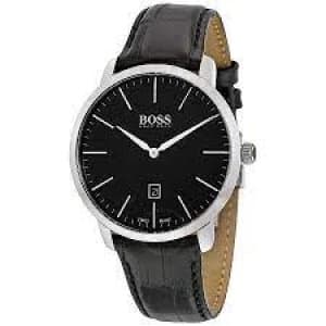 Hugo Boss Swiss Made Slim 1513258 Men Strap Watch