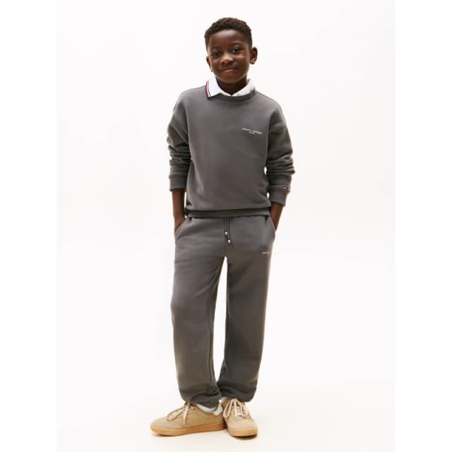 Tommy Hilfiger Kids Mini Corp Coordinated Clothing Set Clothing Sets 4Y Grey 51079902135