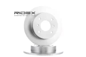 RIDEX Brake disc Rear Axle 82B0658 Brake rotor,Brake discs NISSAN,ALMERA II Hatchback (N16),PRIMERA (P11),PRIMERA Hatchback (P11)