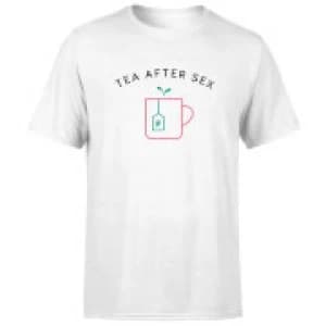 Tea After Sex Mens T-Shirt - White - 3XL