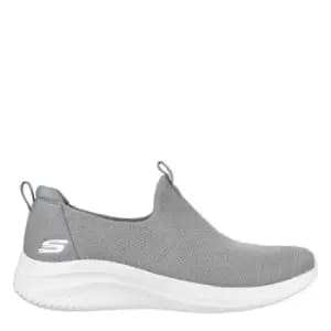 Skechers Ultra Flex 3.0 Slip On Trainers - Grey