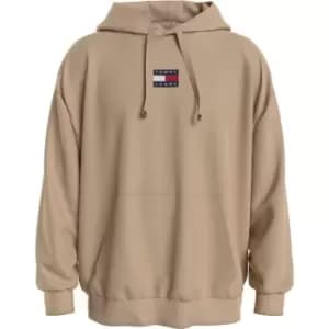 Tommy Jeans Badge Hoodie - Beige