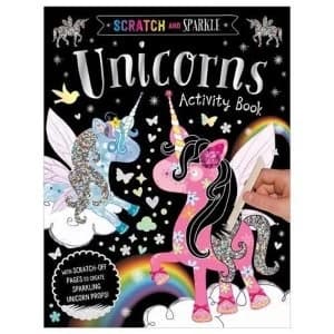 Scratch and Sparkle Unicorns Activity Book Paperback / softback 2018