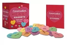 conversation heart magnets from sweet to sassy