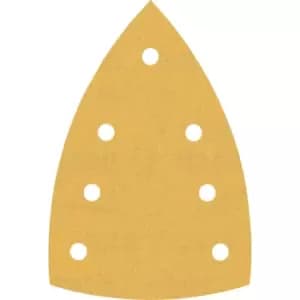 Bosch Expert C470 Hook and Loop Large Delta Sanding Sheets for Paint and Wood 100mm x 150mm 180g Pack of 10