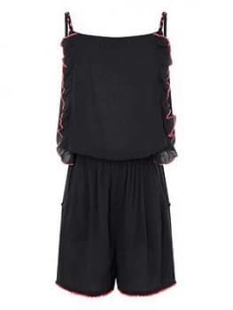 Monsoon Storm S.E.W Maxime Playsuit - Black