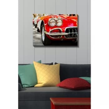 Kanvas Tablo (50 x 70) - 233 Multicolor Decorative Canvas Painting