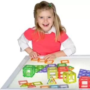 Translucent Magnetic Polydron Set