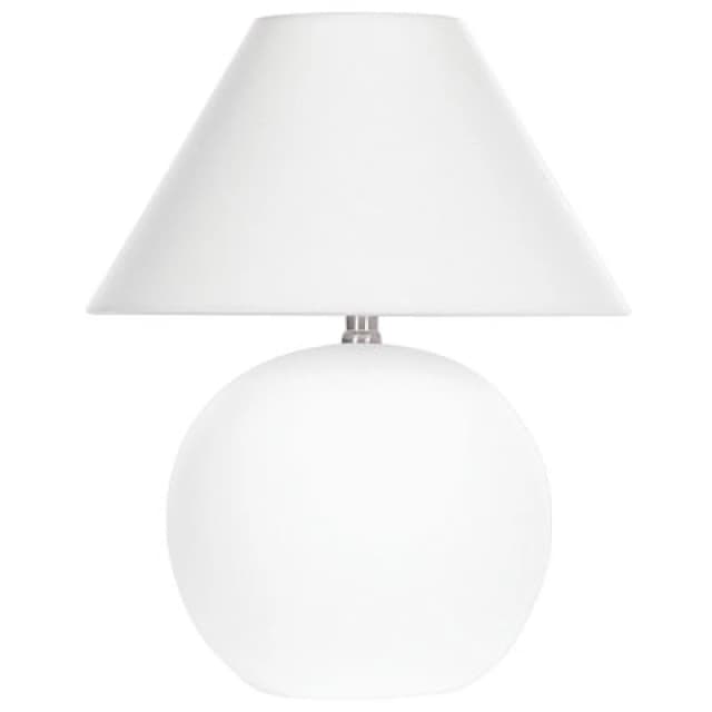Beliani Table Lamp Limia Ceramic Off-White