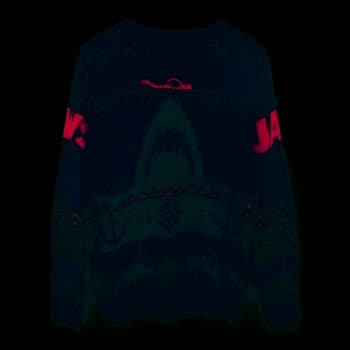 Jaws - Shark Unisex Christmas Jumper Large