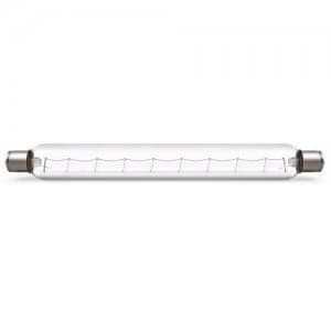 Crompton 60W 284mm S15 Double Ended Tubular Bulb - Clear - 5 Pack