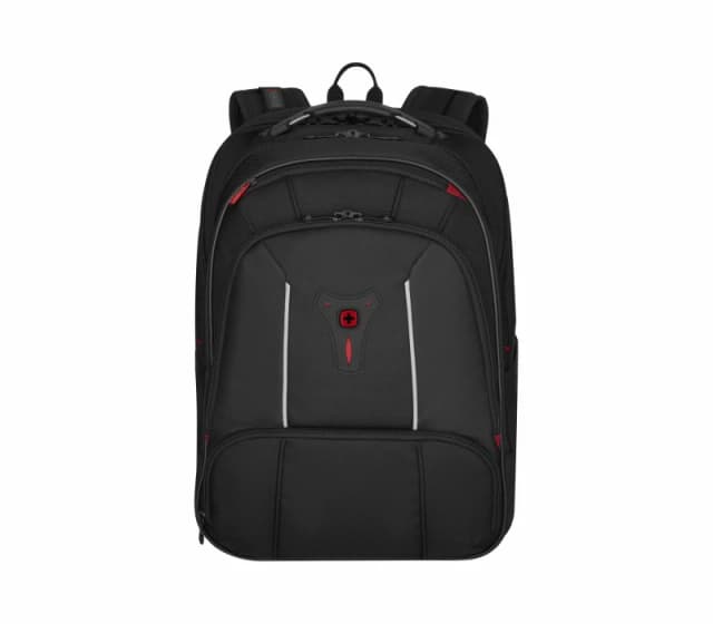 Wenger Carbon Pro Business Backpack with 15.6" Laptop Sleeve and Tablet Pocket Black 653129 653129