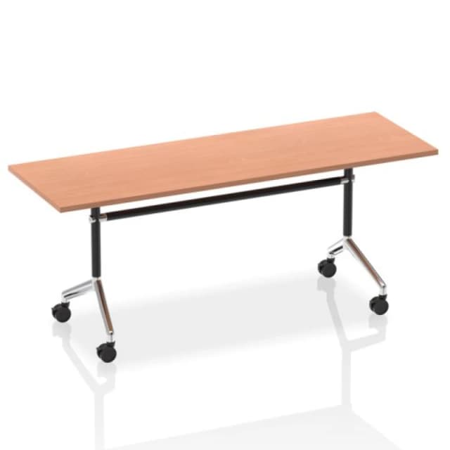 Impulse Impulse 1800mm Flip Top Rectangular Table Beech Top IFTR1800BCH