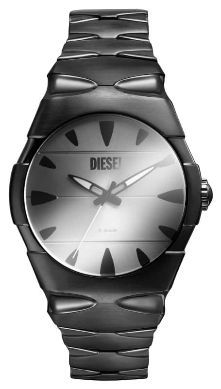 Diesel DZ2213 Mens D-SRUPTOR (42mm) Silver Dial / Black Watch