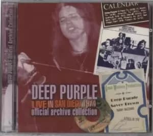 Deep Purple Live In San Diego 2007 UK CD album PUR256