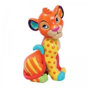 Disney Britto Simba Sitting Mini Figurine