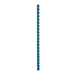5 Star Office Binding Combs Plastic 21 Ring 65 Sheets A4 10mm Blue Pack 100