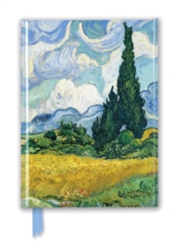 Vincent van Gogh: Wheat Field with Cypresses (Foiled Journal) Notebook / blank book