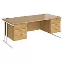 Dams International Desk MC18P33WHO 1,800 x 800 x 725 mm