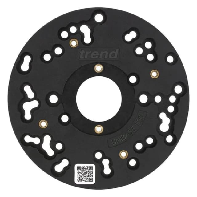 Trend UNIBASE Universal Plunge Router Sub-Base 150mm UNIBASE/150