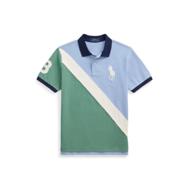 Polo Ralph Lauren Kids Short Sleeve Shirt Chmbry Blue male 14-16Y/L