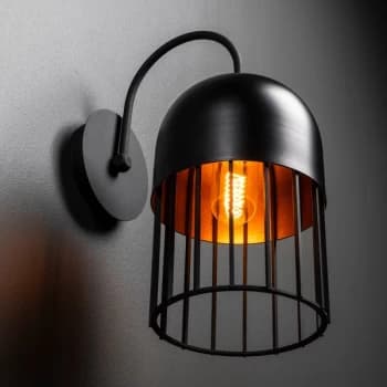 Sivani Tel - MR - 816 Black Wall Lamp