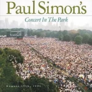 Paul Simons Concert in the Park August 15th 1991 by Paul Simon CD Album