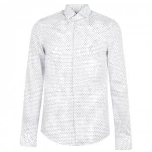 Calvin Klein Spot Shirt - Light Blue 0GY