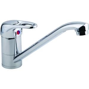 Wickes Messina Mono Mixer Kitchen Sink Tap Chrome Finish