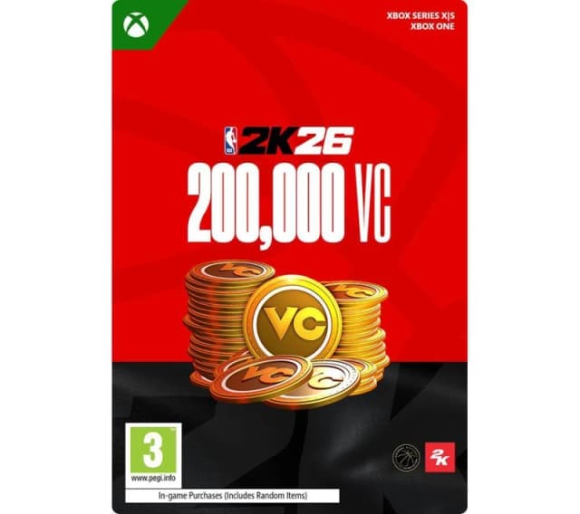 Microsoft NBA 2K26 Virtual Currency Pack - 200,000 VC 8806189424642