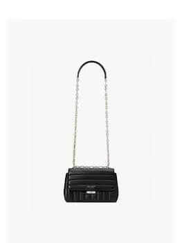 Kate Spade New York Carlyle Quilted Leather Medium Shoulder Bag - Black