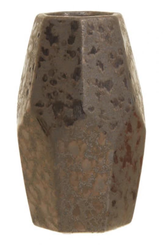 Orsina Sleek And Sturdy Small Ceramic Vase, Robust And Durable Pottery Vase, Handcrafted Ceramic Vase For Flowers
