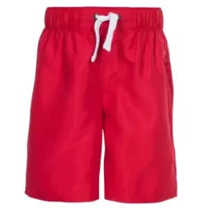 Trespass Childrens Boys Riccardo Swimming Shorts (11/12 Years) (Red)