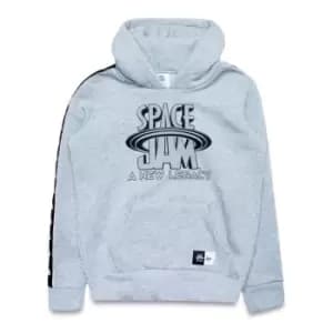 Hype x Space Jam Grey Taped Hoodie - Grey