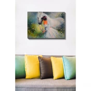 Kanvas Tablo (50 x 70) - 260 Multicolor Decorative Canvas Painting