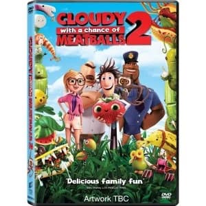 Cloudy With A Chance of Meatballs 2 DVD & UV Copy