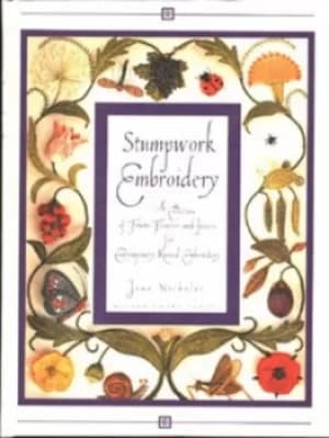 Stumpwork embroidery by Jane Nicholas
