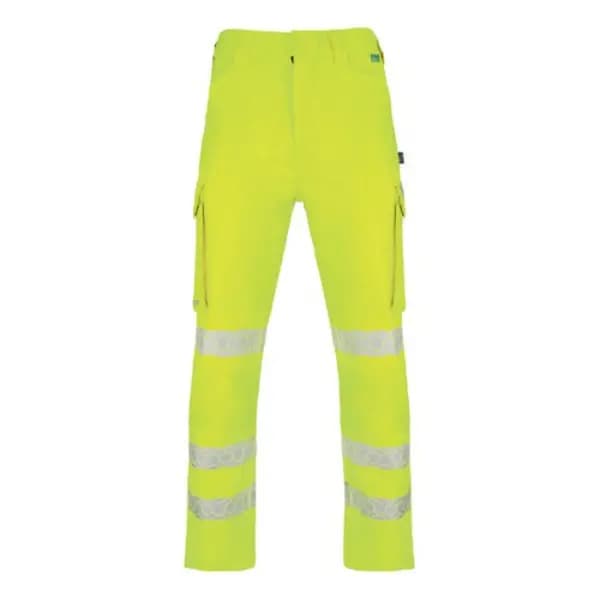 Beeswift Envirowear Beeswift Envirowear High Visibility Trousers Saturn Yellow 32T EWCTRSY32T
