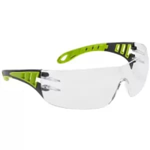 Portwest - PS12CLR - sz Tech Look Spectacle - Clear - Clear
