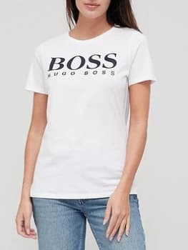Boss Logo Front Tee - White