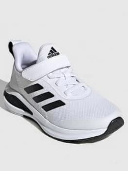 adidas Fortarun Kids Trainers - White/Black, Size 13