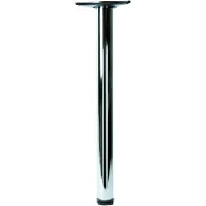 Wickes Interior Table Leg - Chrome 60 x 710mm